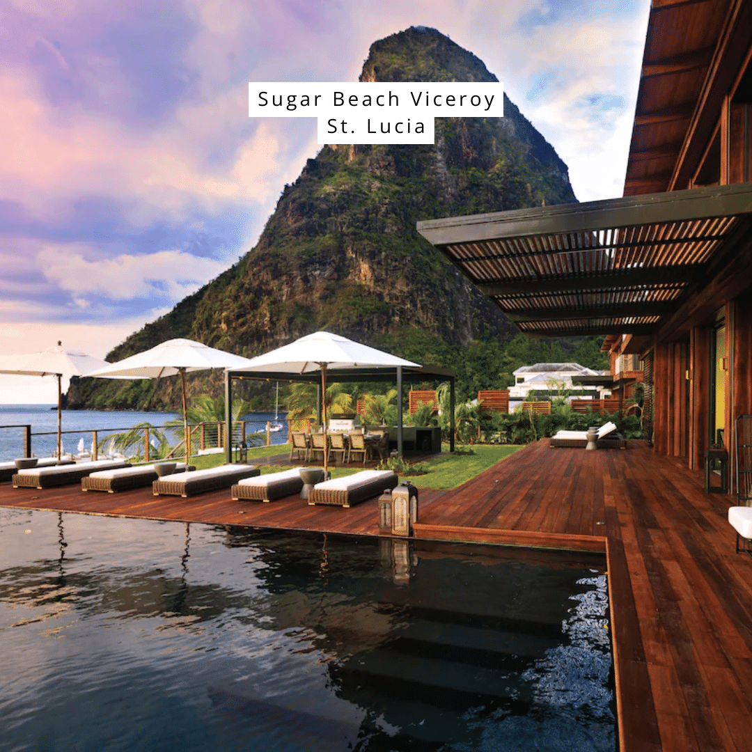 sugar beach resort in st lucia