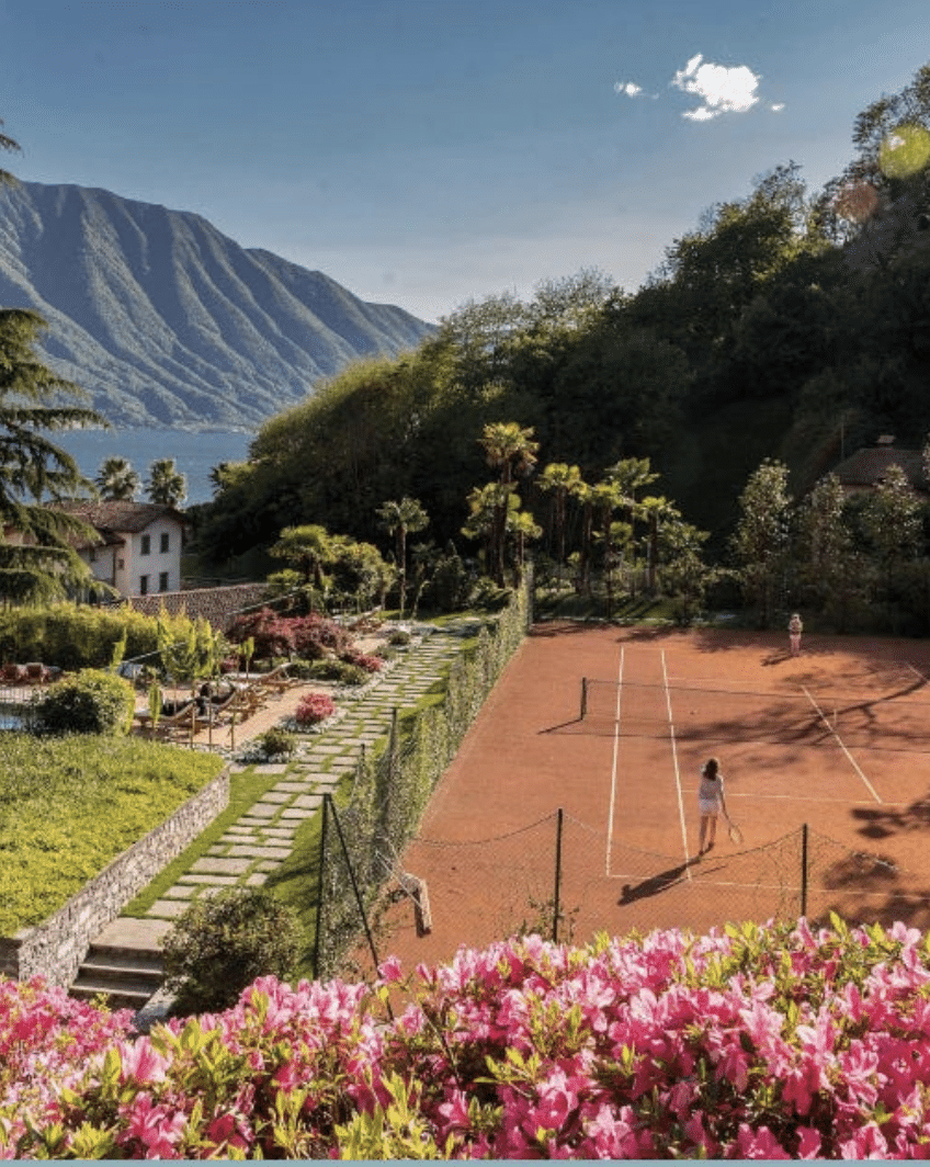 grand hotel tremezzo tennis court
